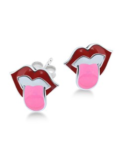 Kids Stud Earring Funny Kiss STE-208